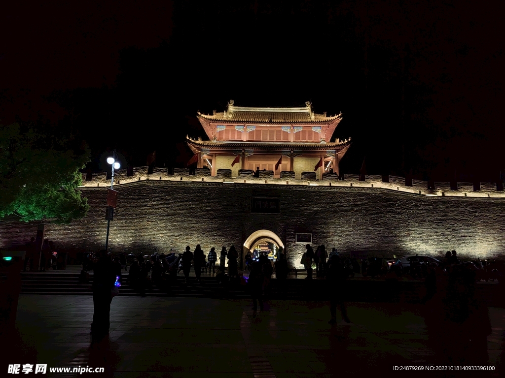 襄阳小北门古城墙