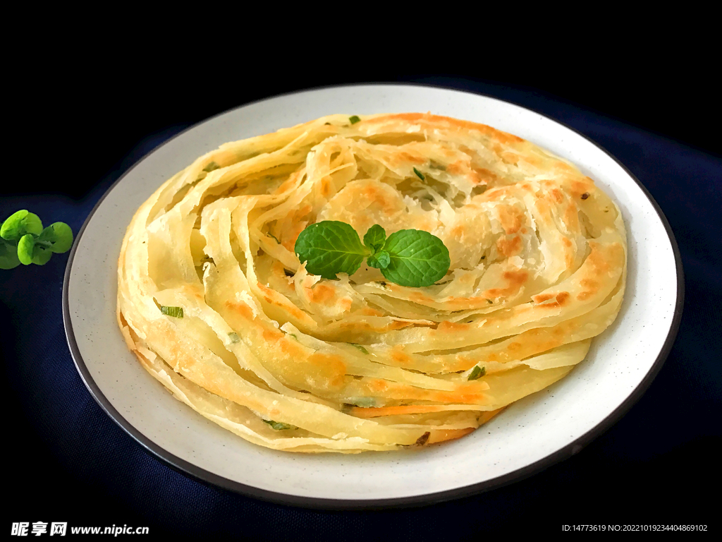 香葱手抓饼葱油饼 