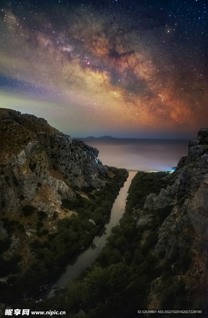 海边的星空