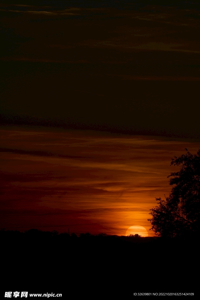 黄昏夕阳