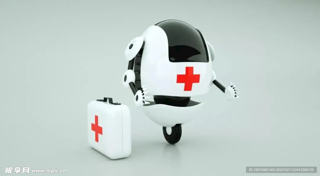 C4D模型救援机器人