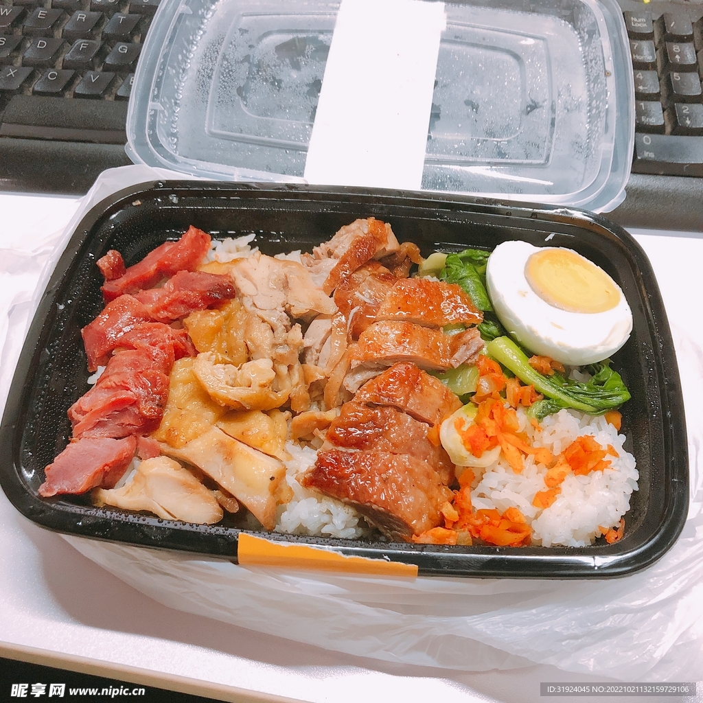 港式三拼饭