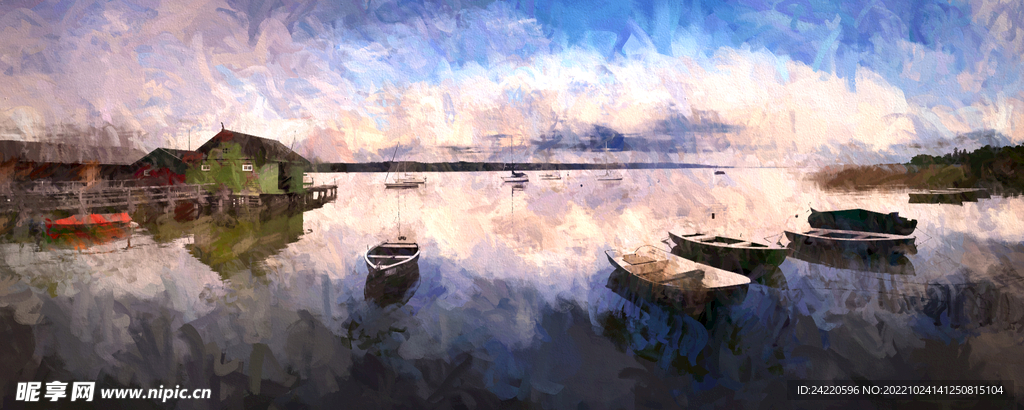 水彩画