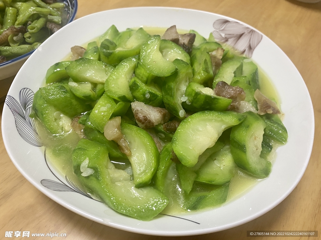丝瓜炒肉