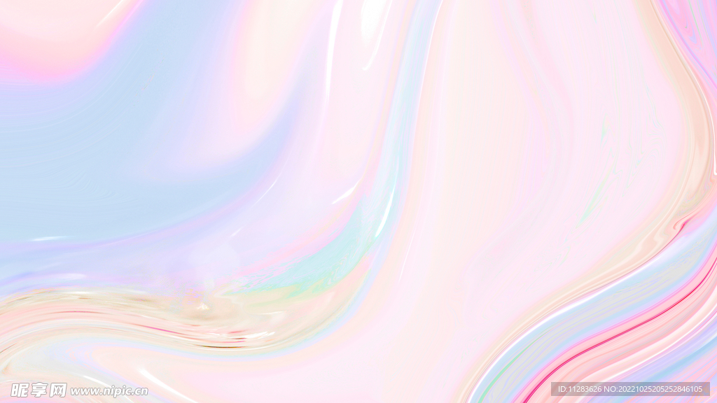 梦幻流体抽象背景