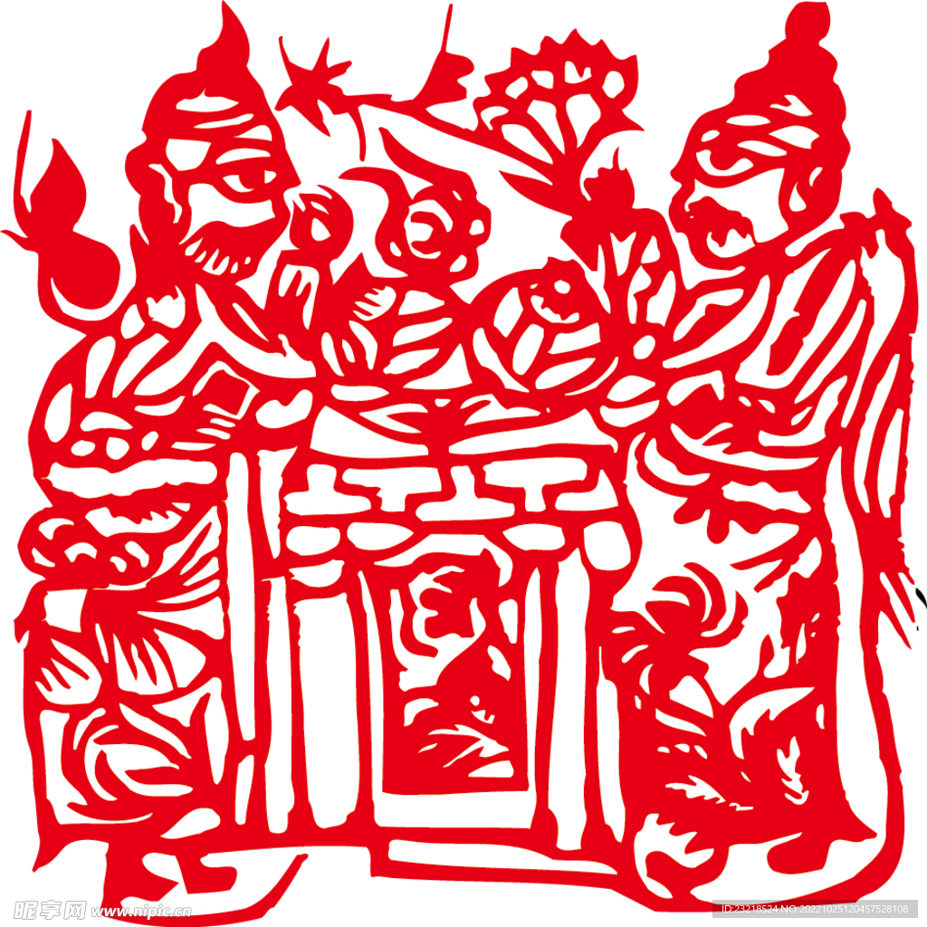 窗花 中国风 剪纸