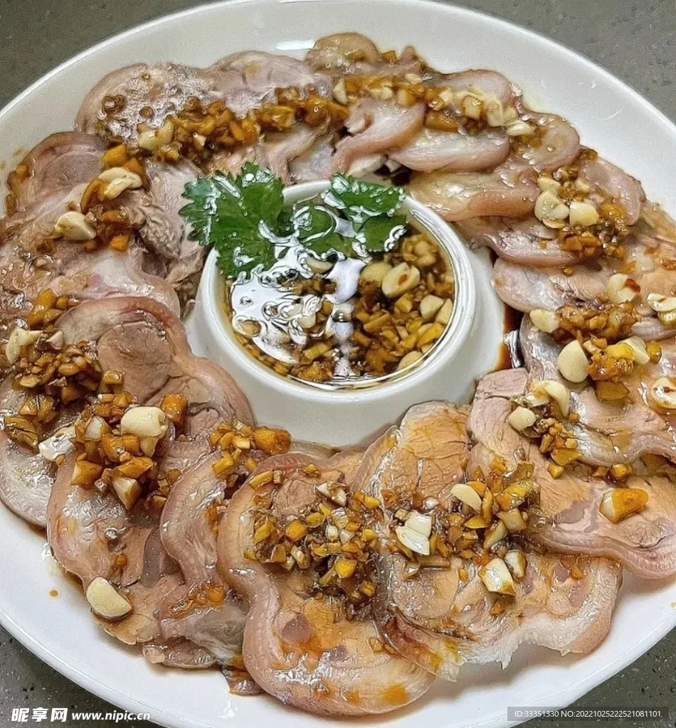 凉拌肘子肉