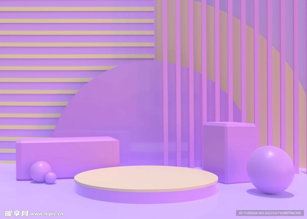 淘宝商品展台背景