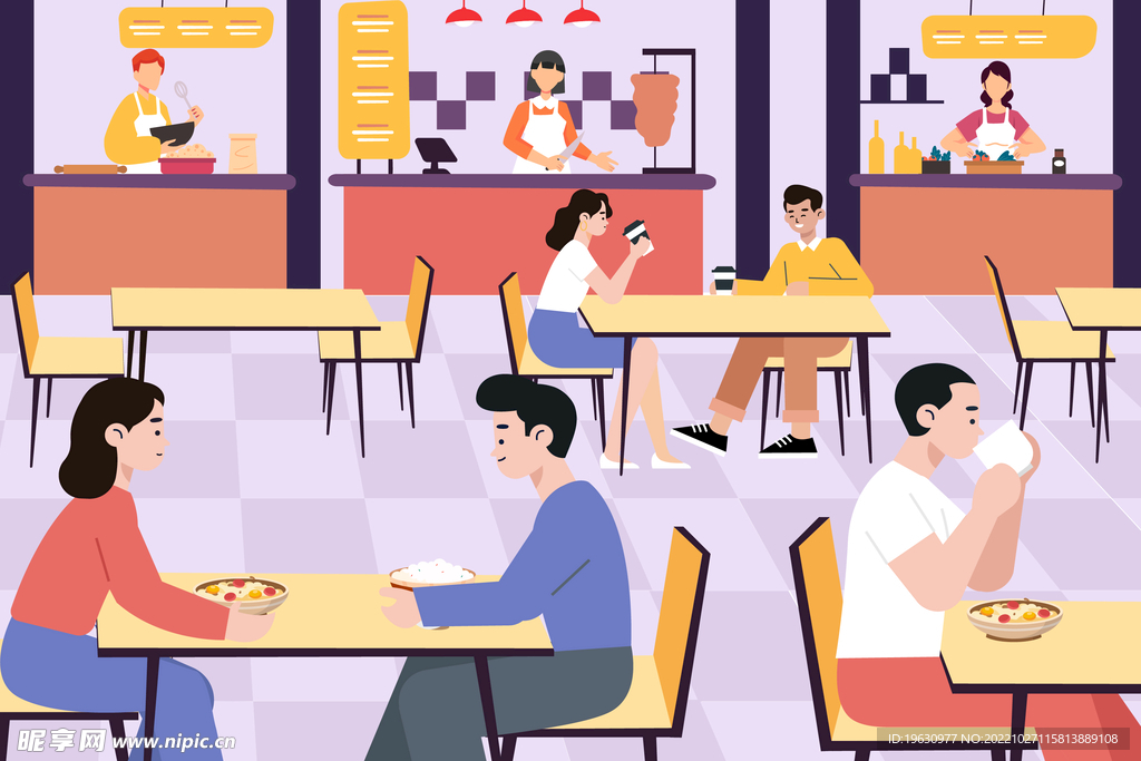 校园食堂