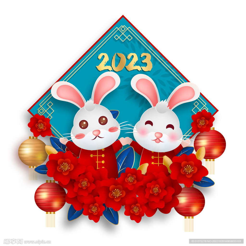 兔年素材设计图片