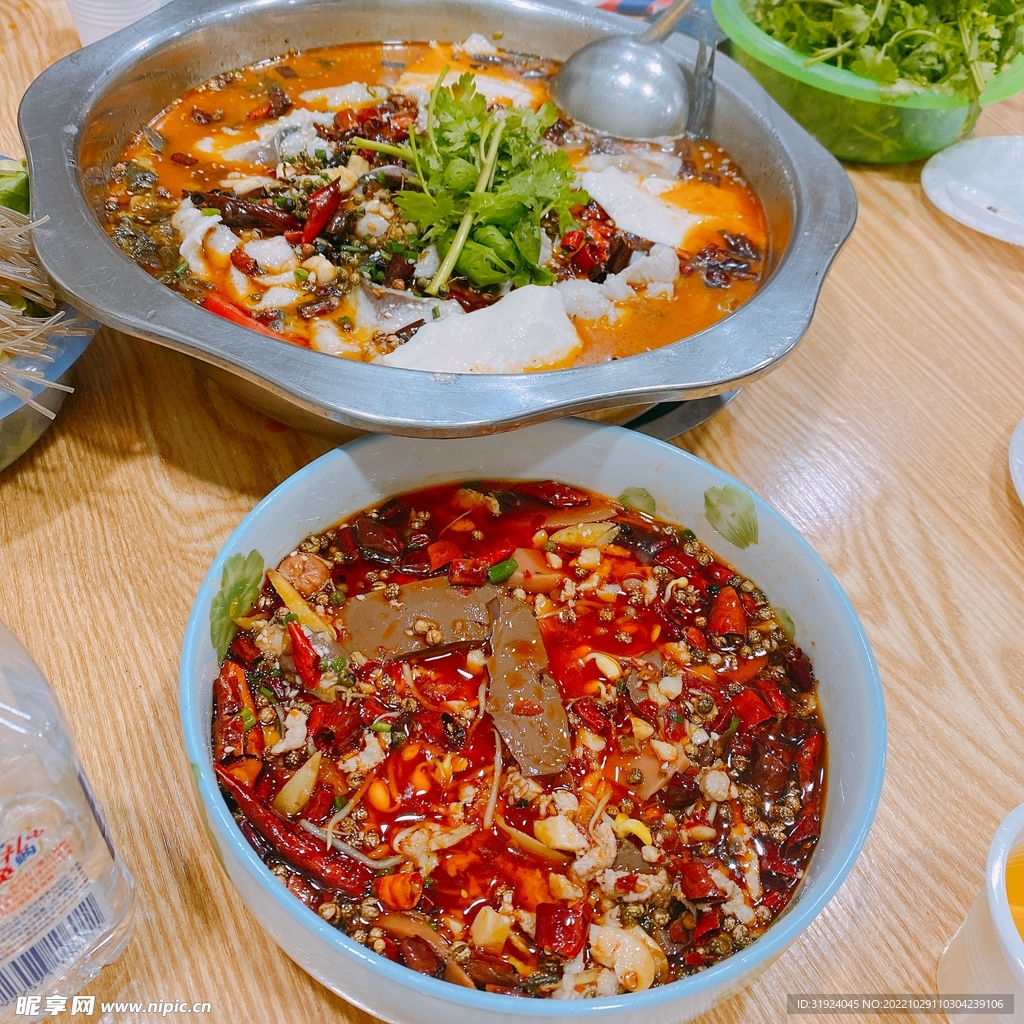 酸菜鱼 毛血旺