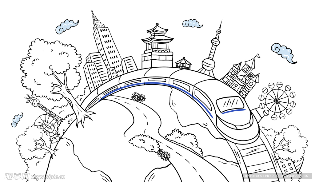一家人去旅行