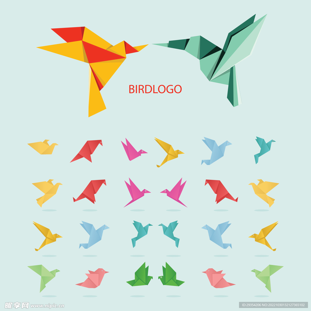 缤纷千纸鹤图片