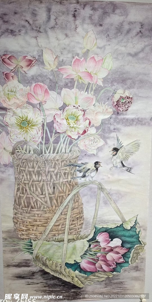 工笔花鸟