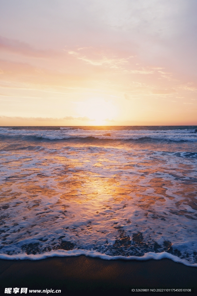 海上夕阳