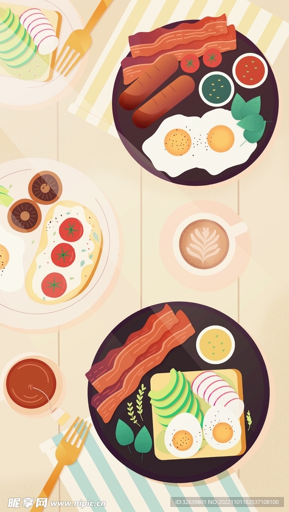 食物插画