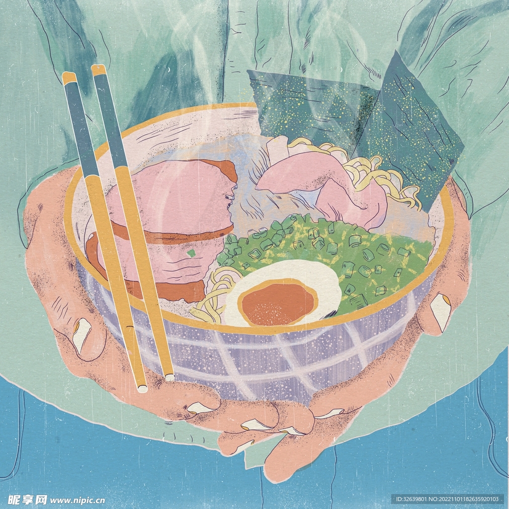 食物插画
