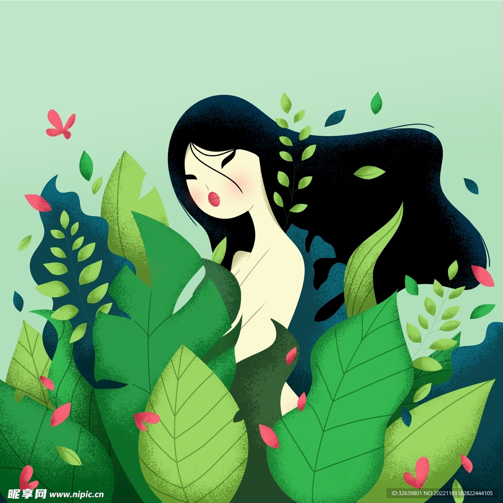 女人插画