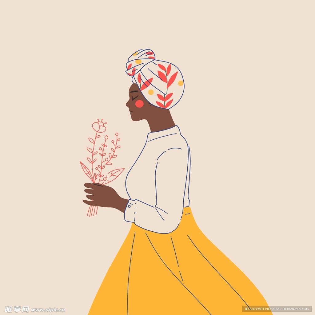 女人插画
