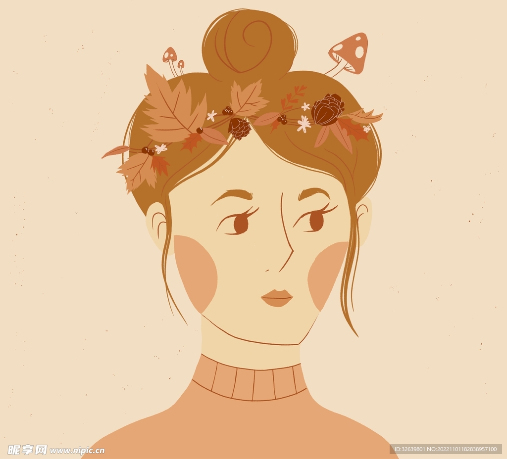 女人插画