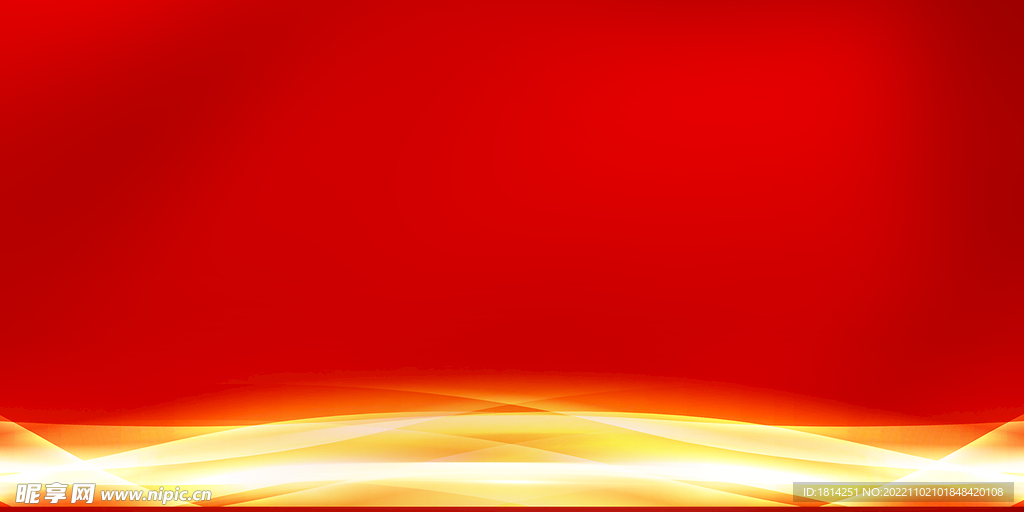 红色背景
