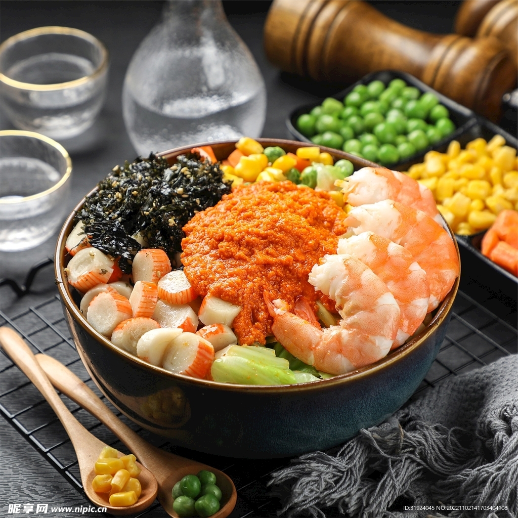 蟹黄拌饭