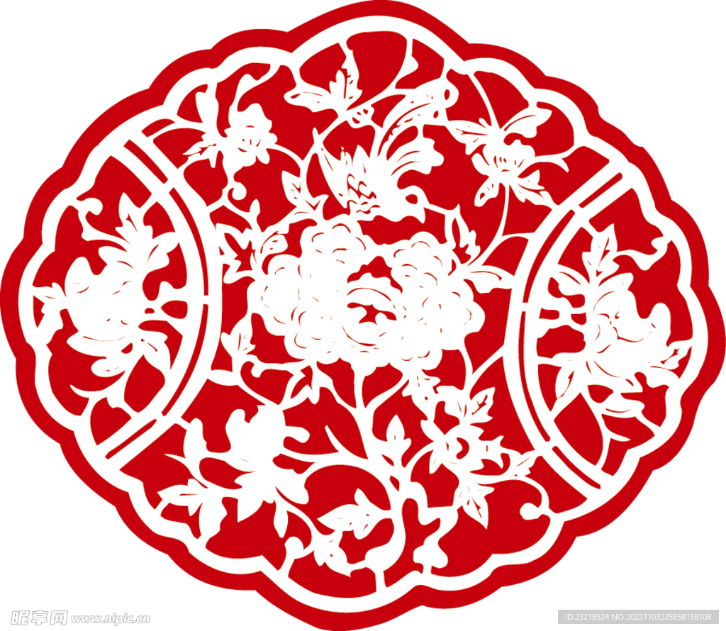 矢量花纹