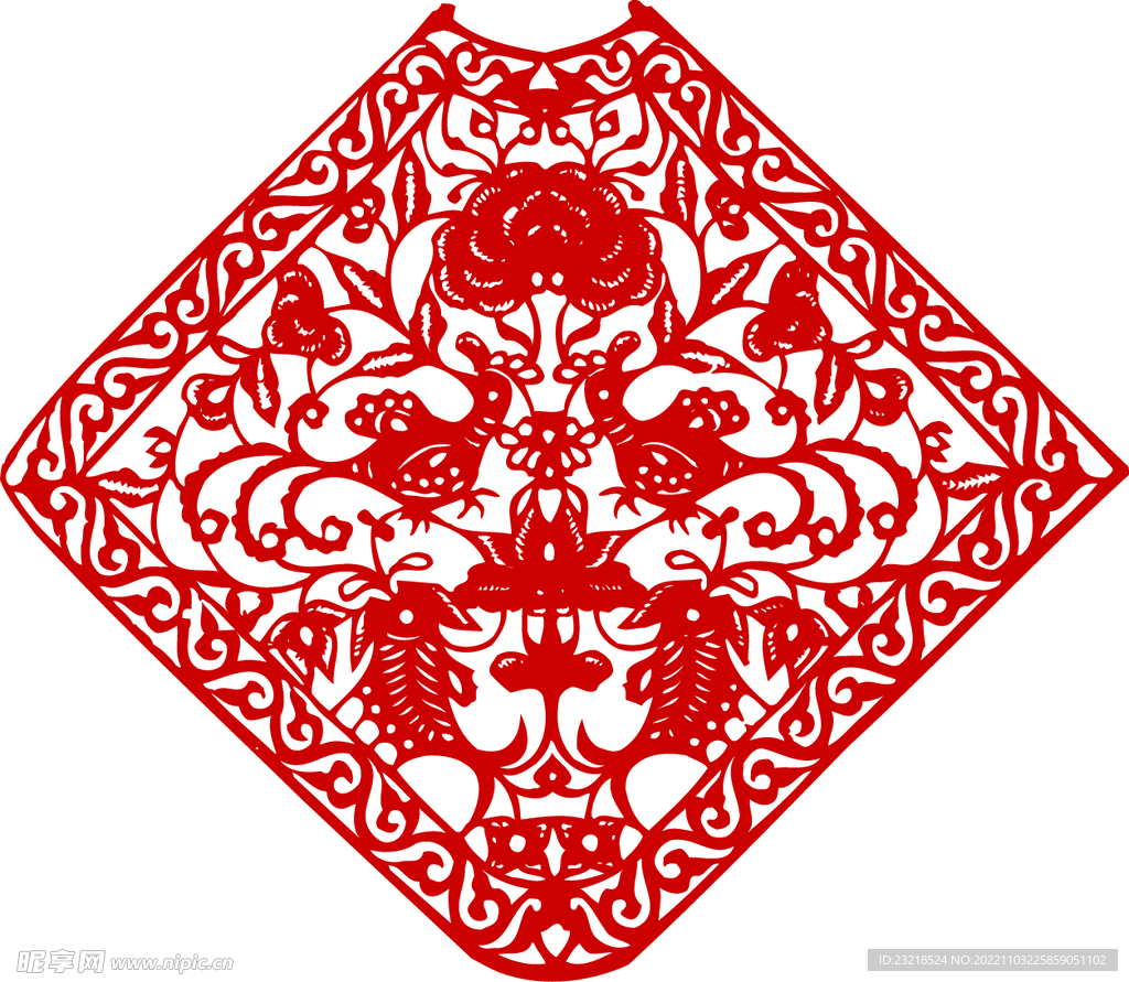 矢量花纹