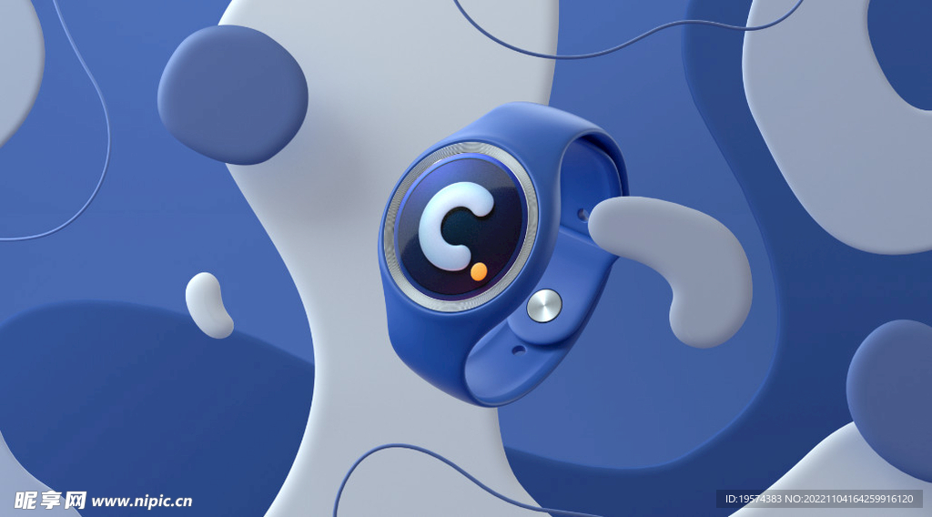 C4D模型智能手表