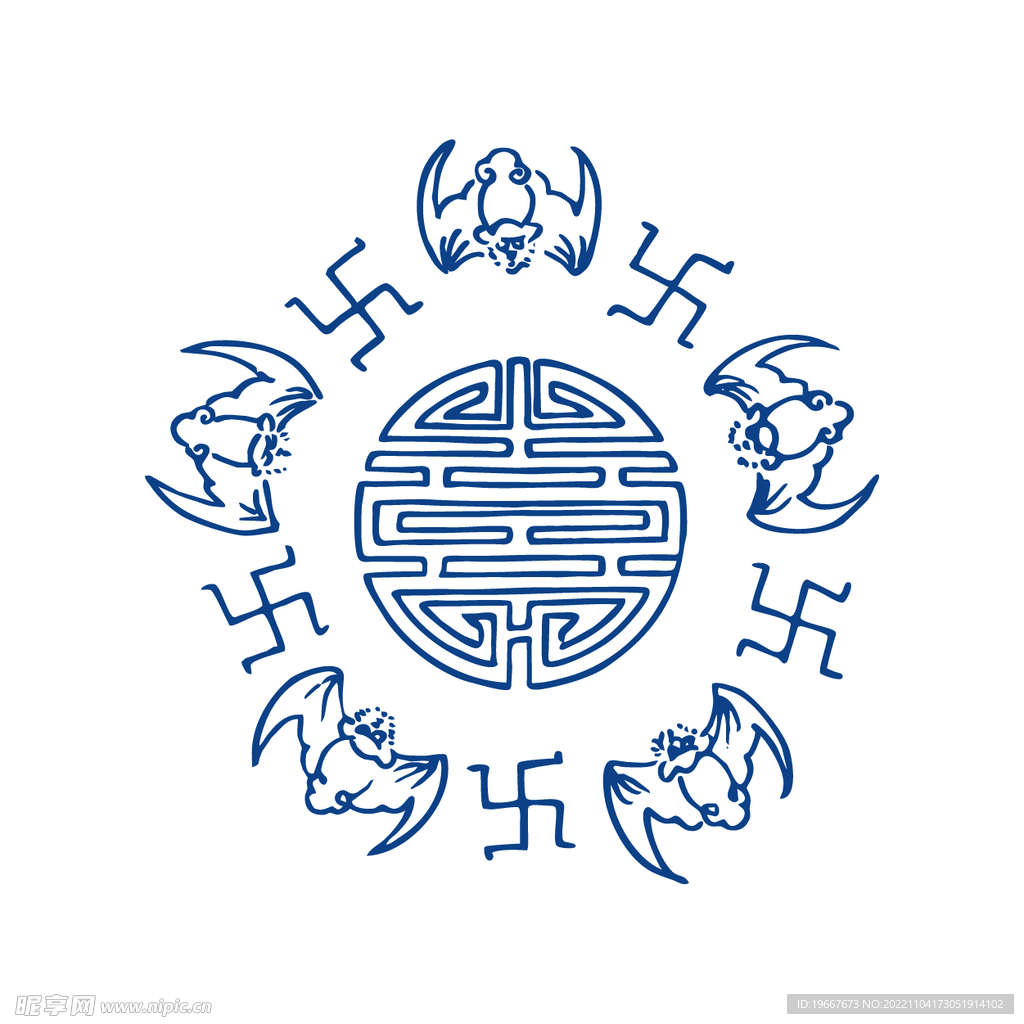 青花纹样