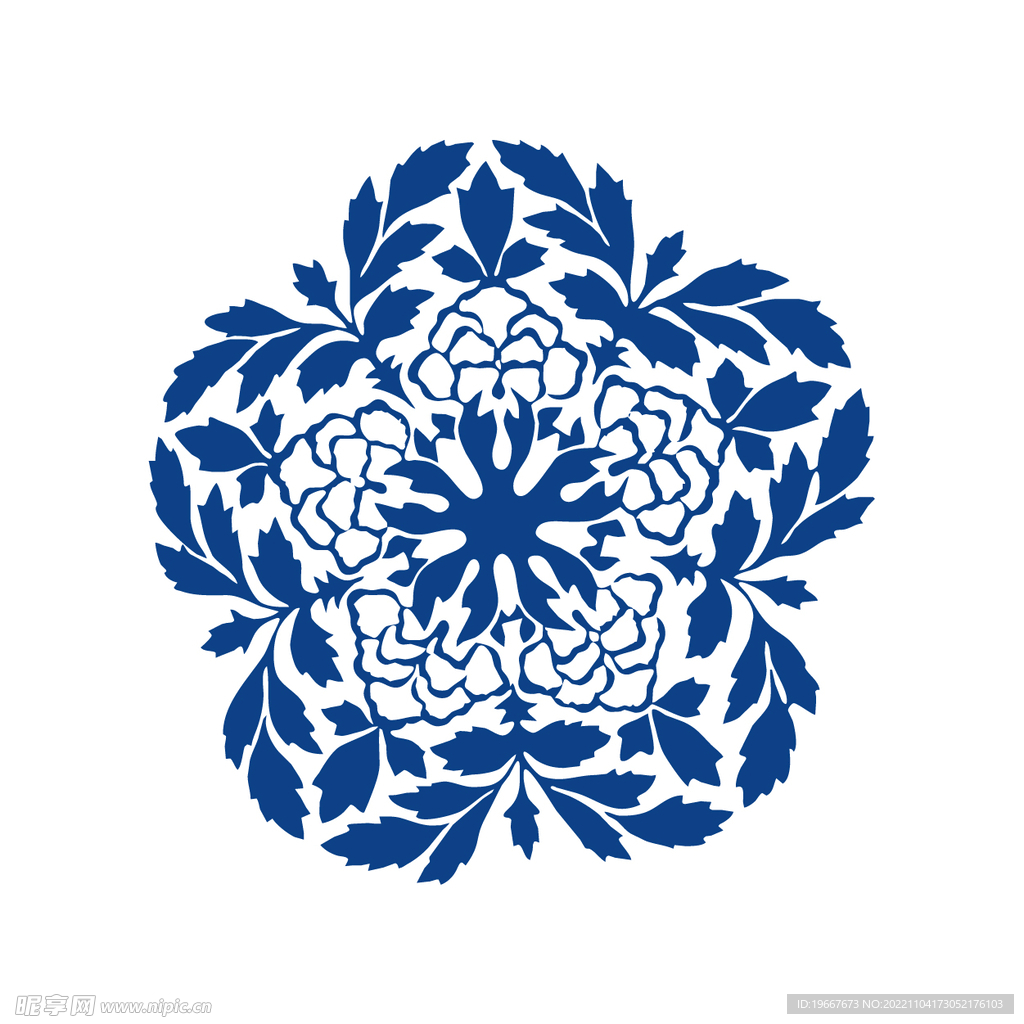 青花纹样
