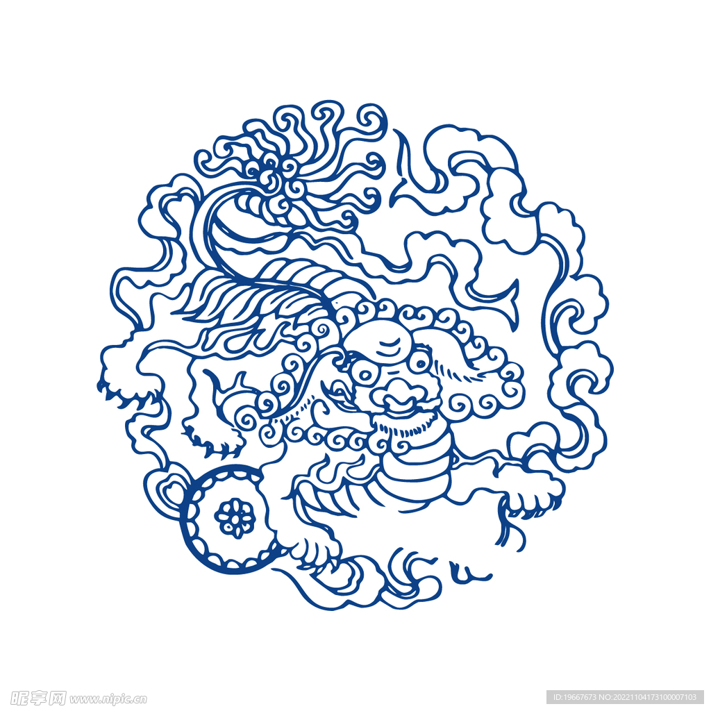 青花纹样