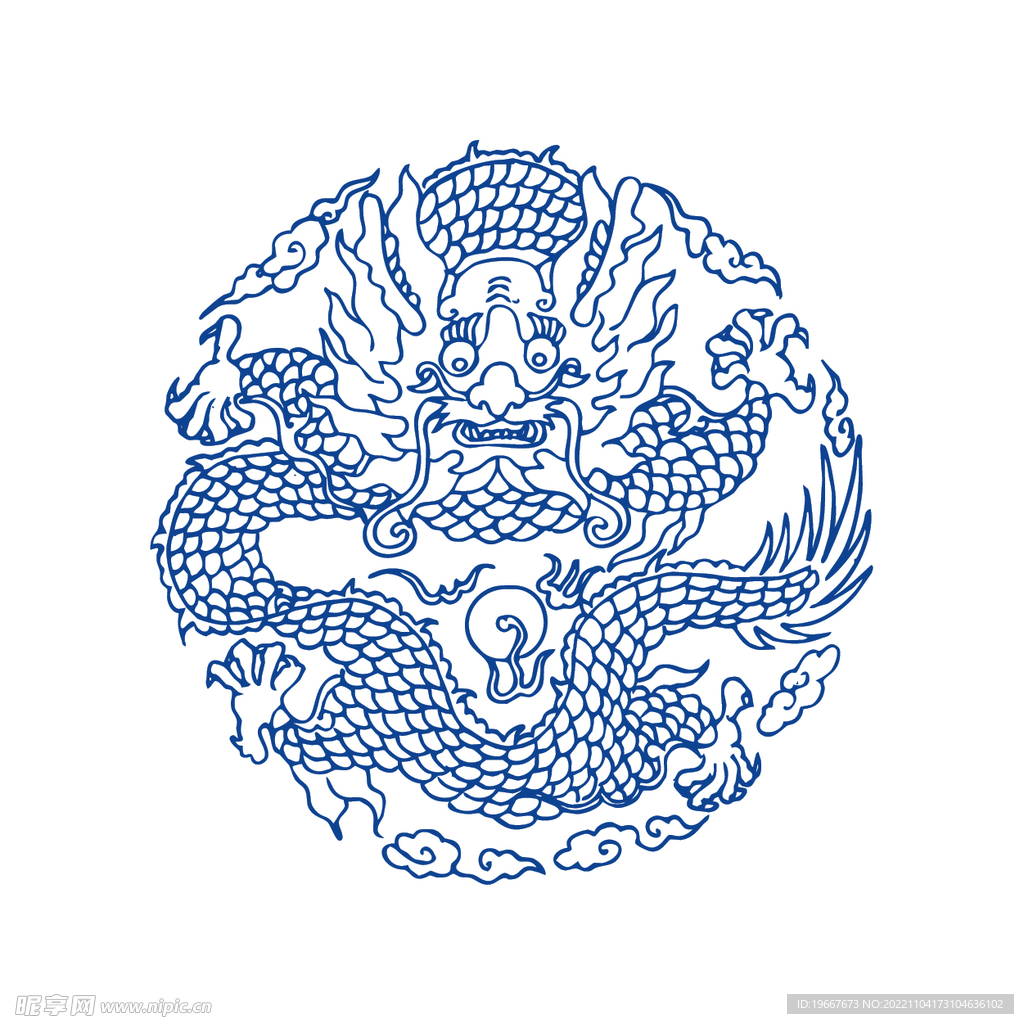 青花纹样