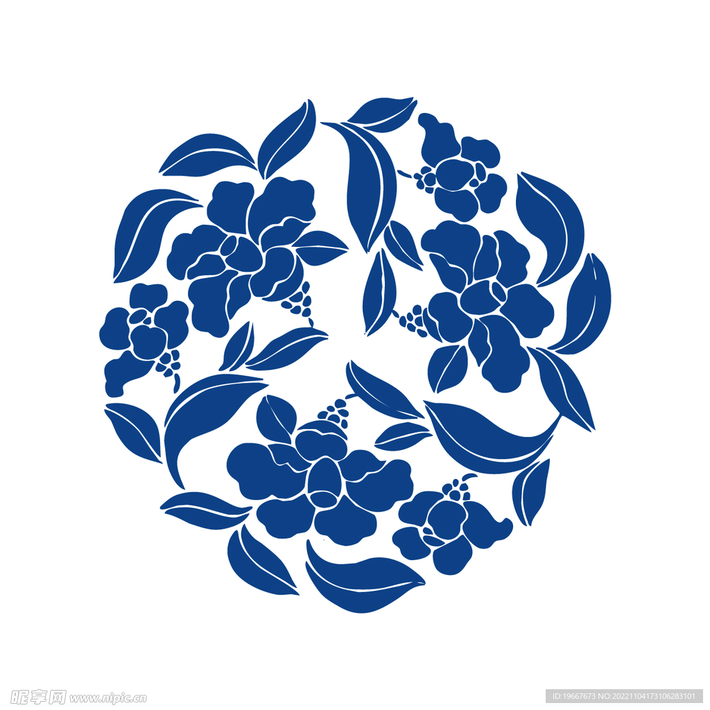 青花纹样