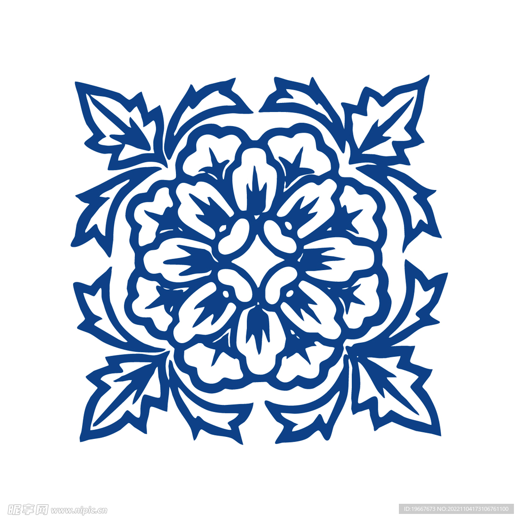 青花纹样
