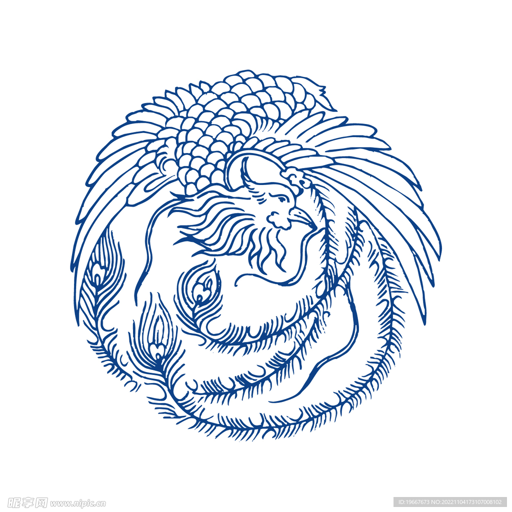 青花纹样