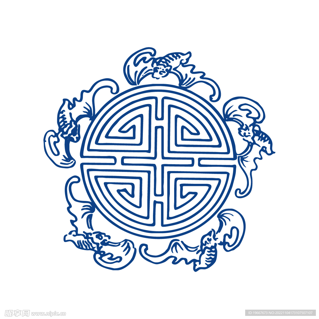 青花纹样