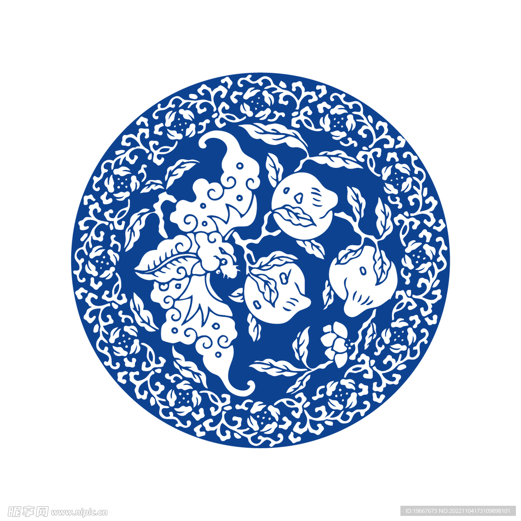 青花纹样