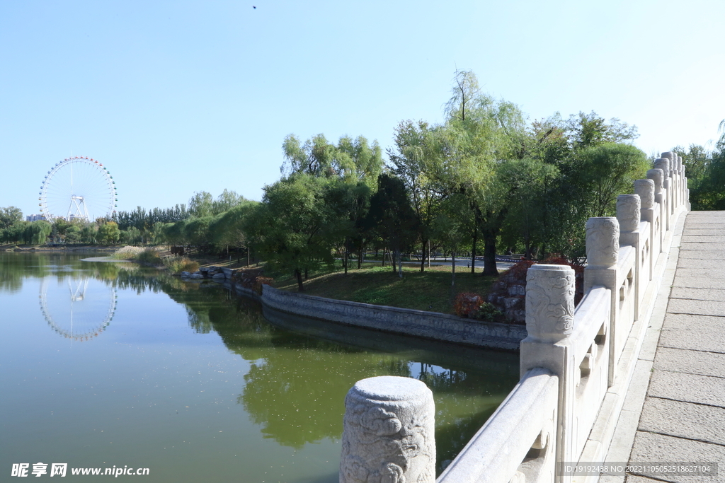 龙潭中湖风景
