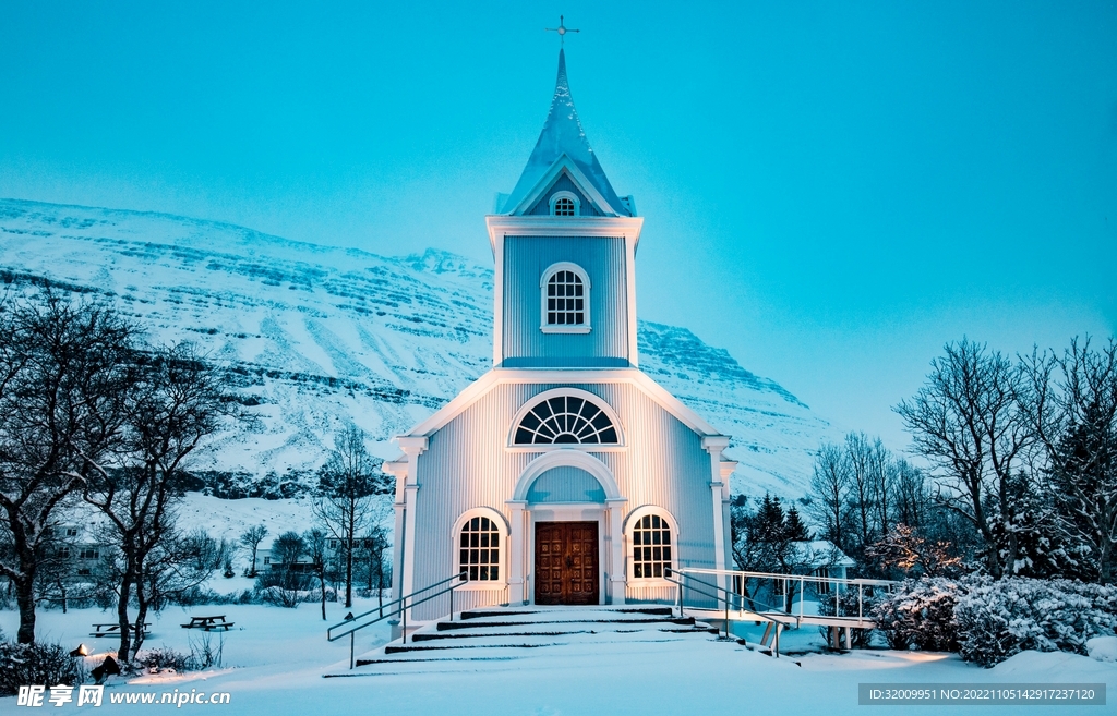 雪景             