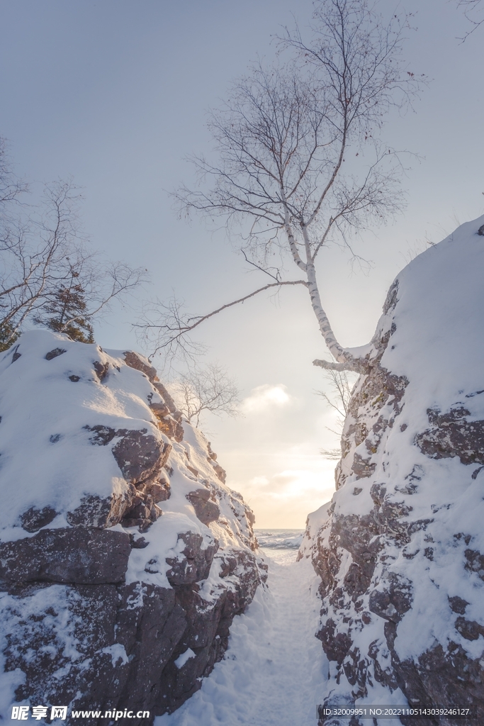 雪景             