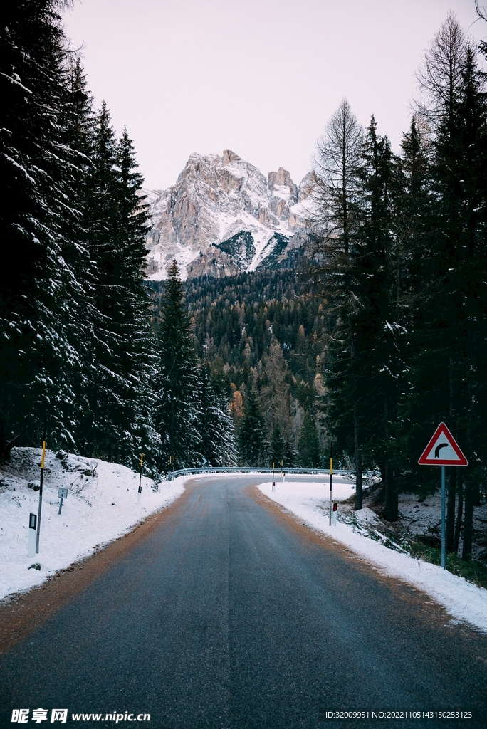 雪景             