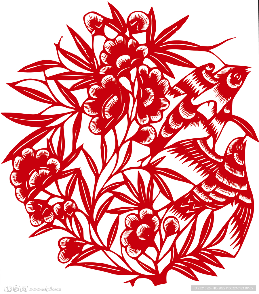 矢量花纹