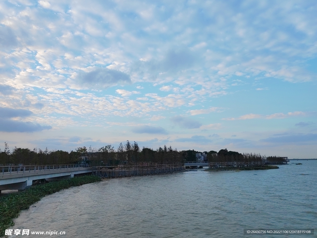 跨湖大桥风景