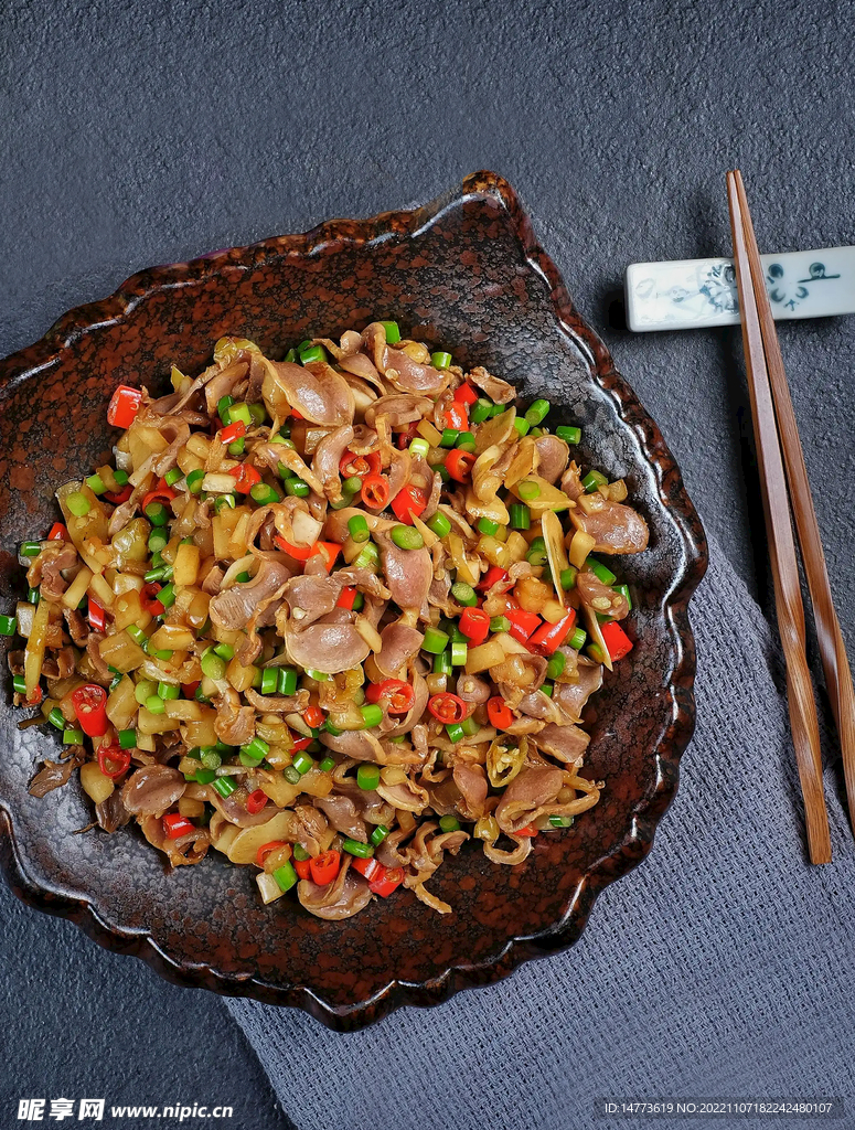 香辣鸡胗 