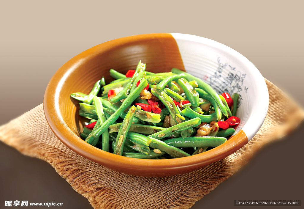 四季豆炒肉