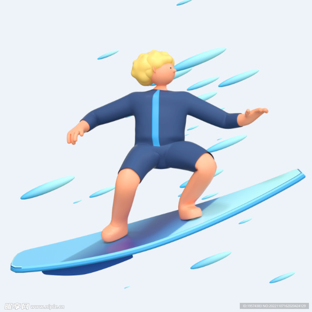 C4D模型 卡通人  
