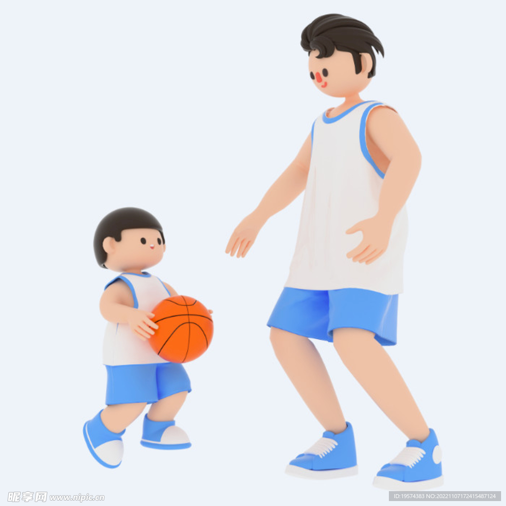 C4D模型 卡通人  