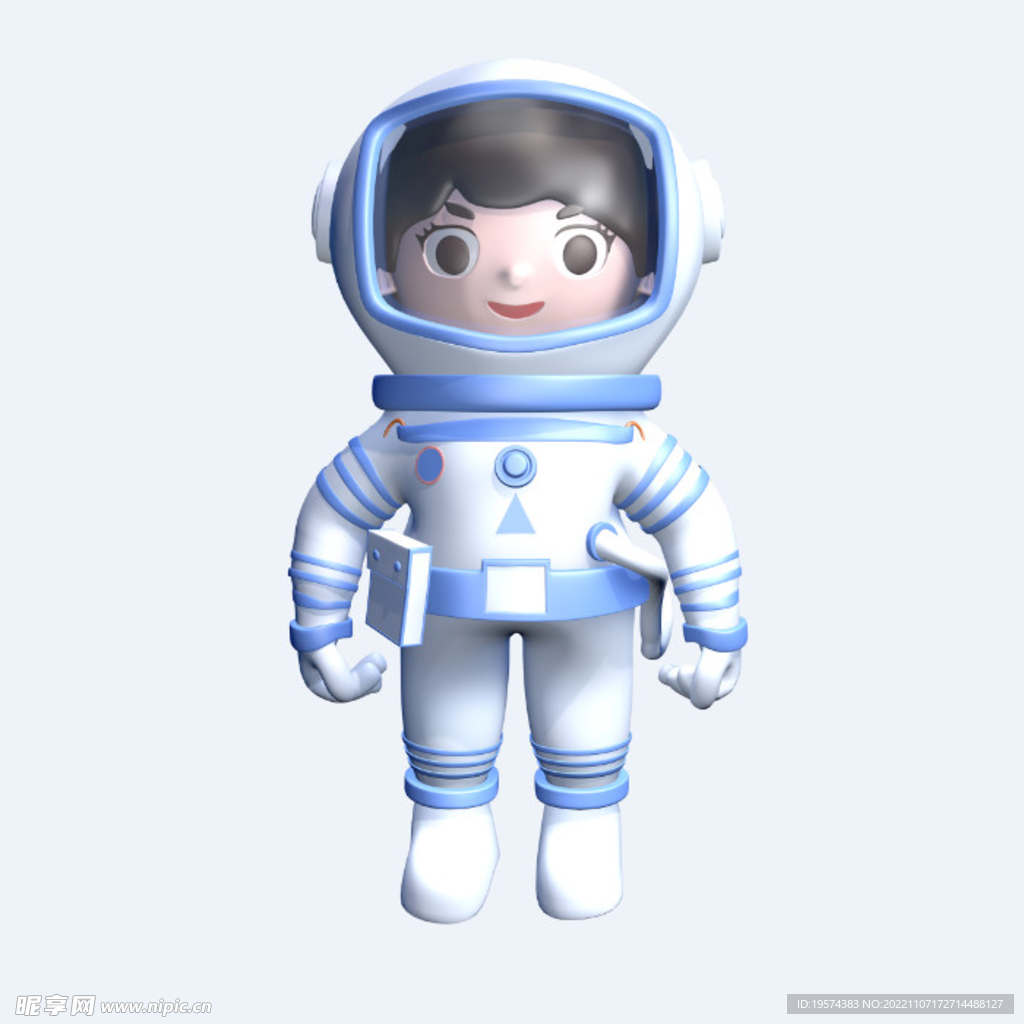 C4D模型 卡通人  