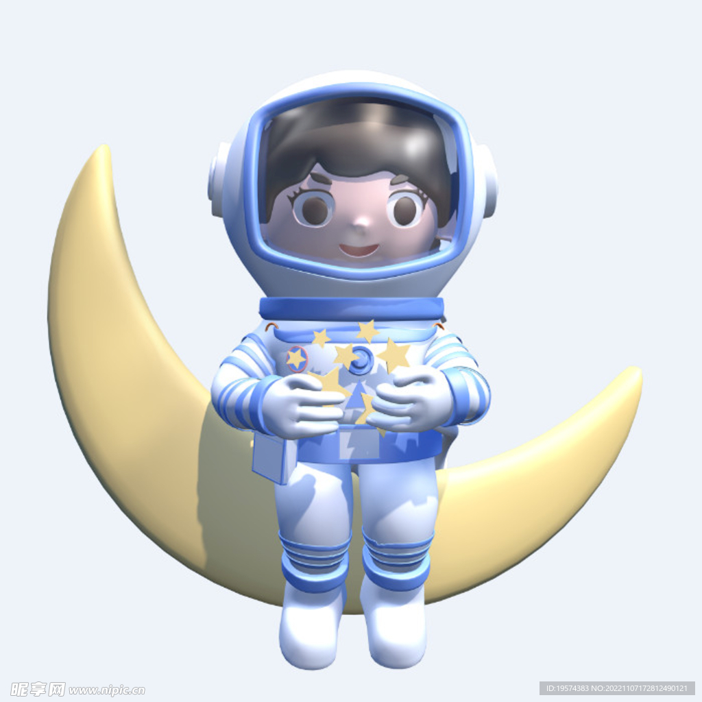 C4D模型 卡通人  
